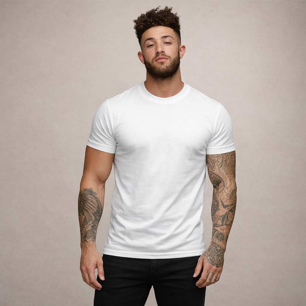 Smidig och stretchig t-shirt för en perfekt passform