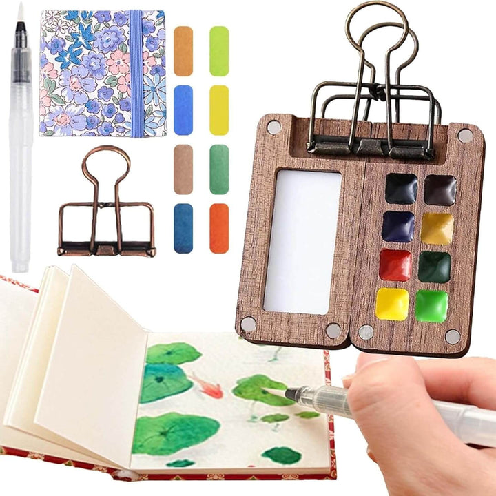 Kompakt ArtPod Akvarellset för Kreativitet på Språng