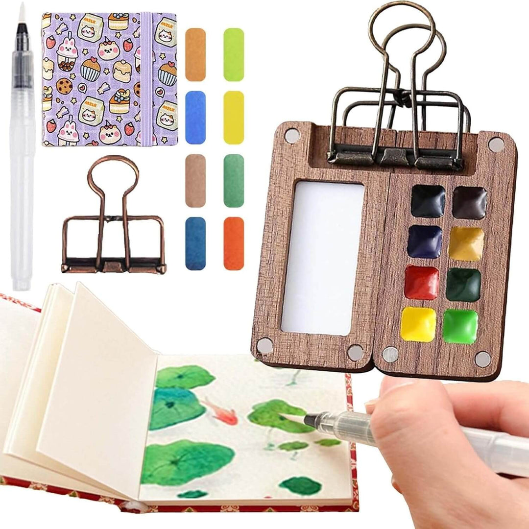 Kompakt ArtPod Akvarellset för Kreativitet på Språng