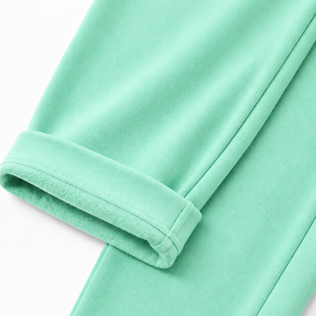 Snyggt loungewear-set för kvinnor med långärmad tröja