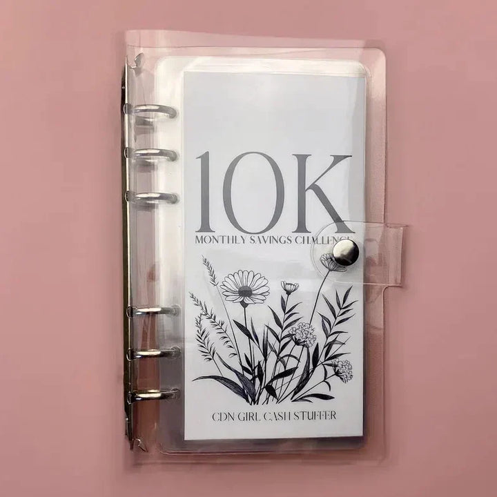 12-månaderskuvert Pärm för sparutmaningar