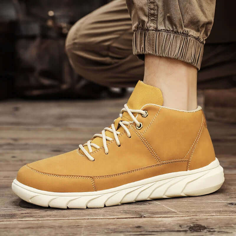 Herr High-Top Sneakers med Dämpad Innersula