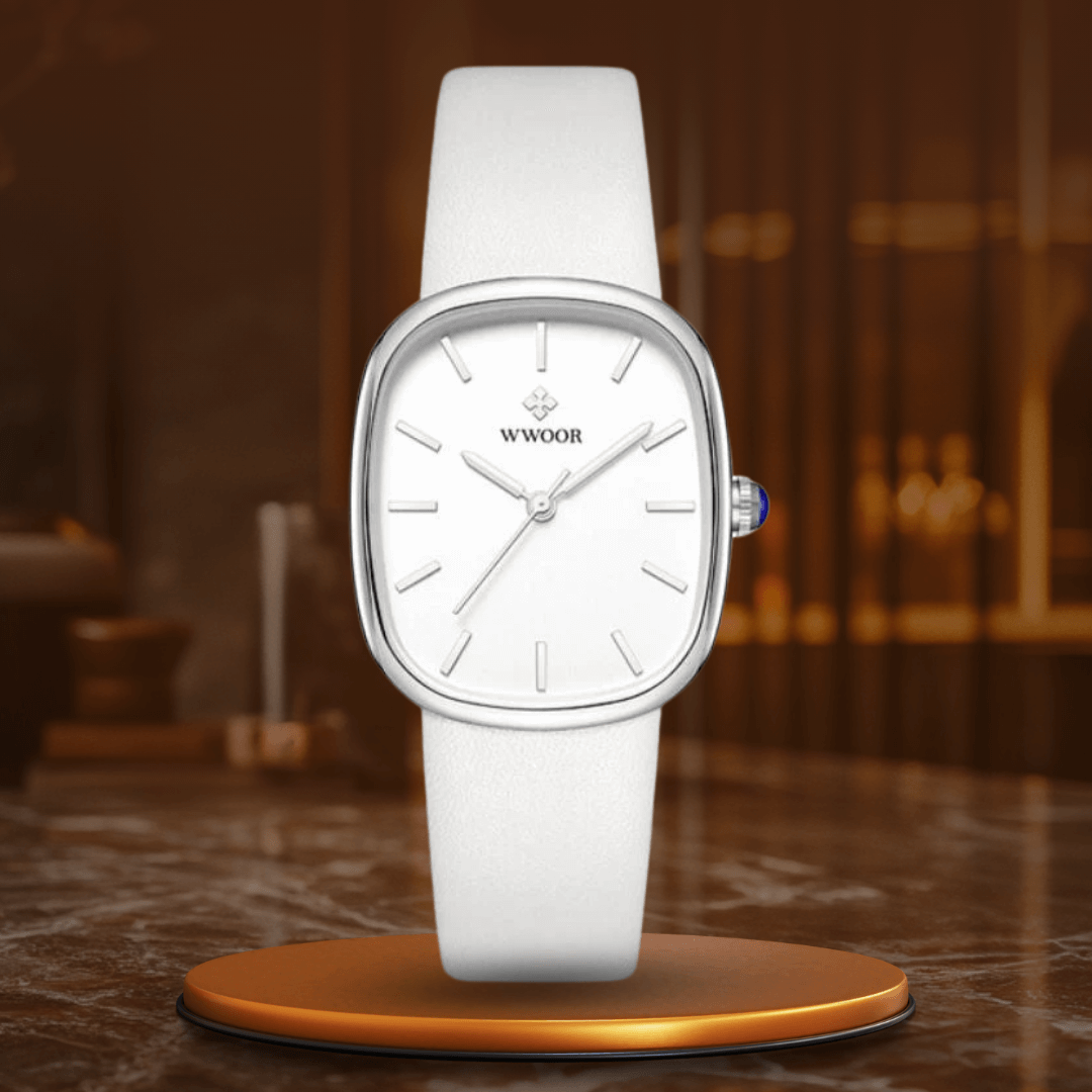 Elegant Kvartsur med Rem