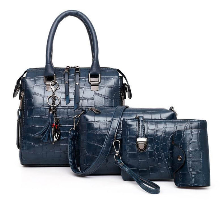 Set med 4 eleganta väskor – Stil & Funktion