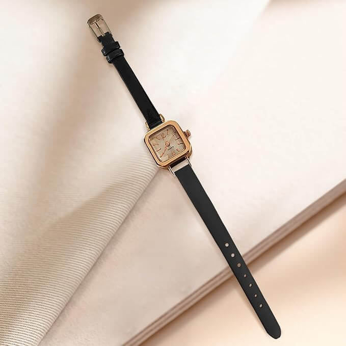Elegant Klocka med Rem