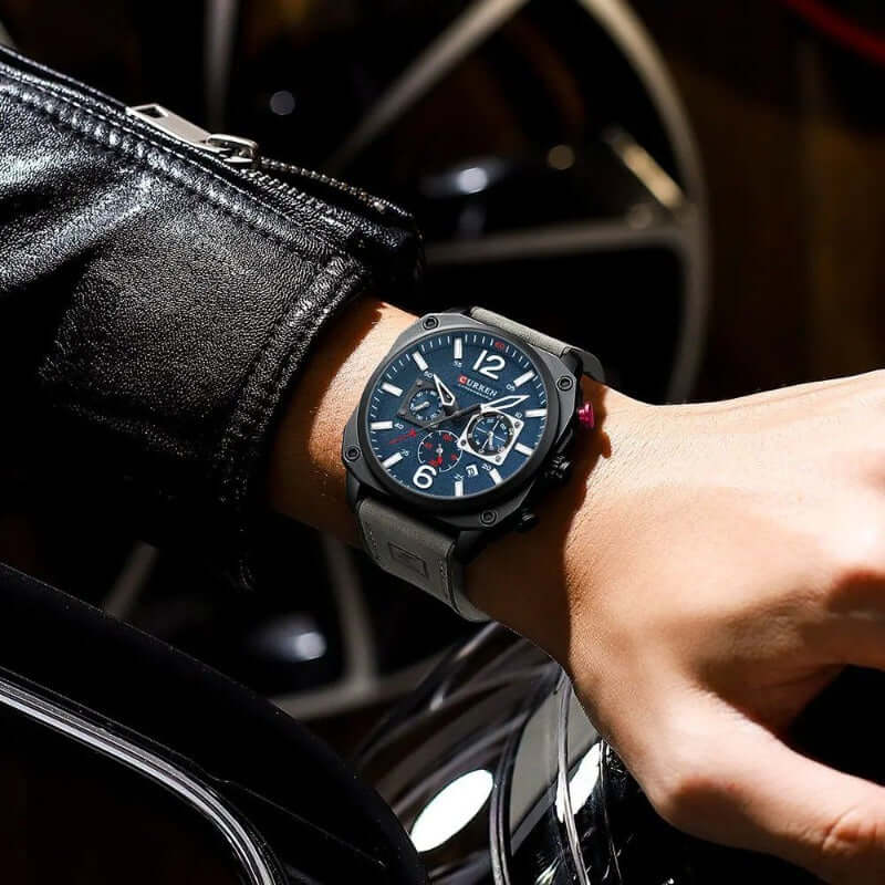 Elegant kvarts vattentät armbandsur