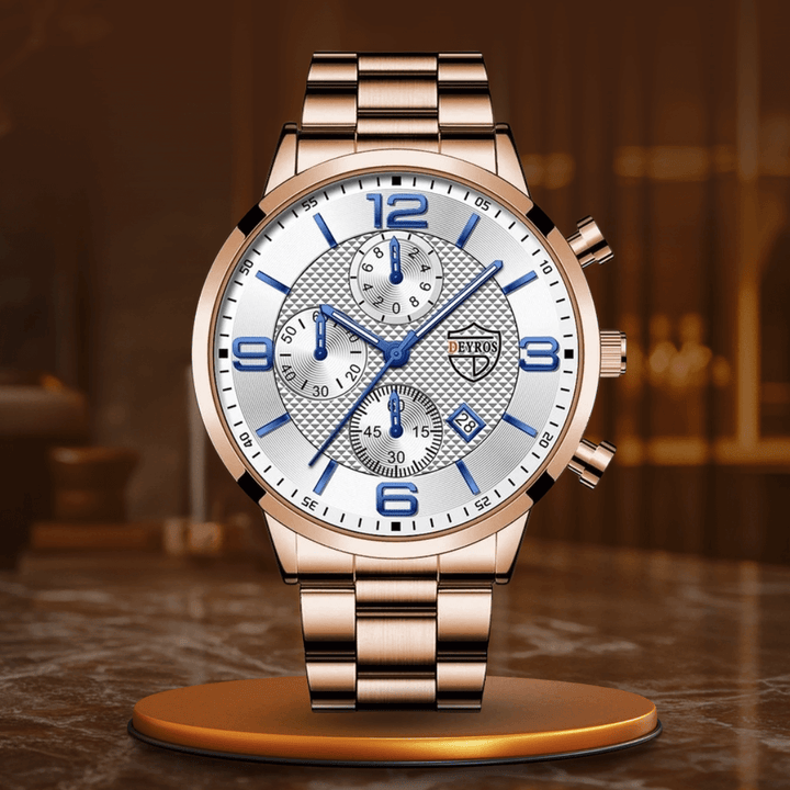 Elegant Klocka med Rem