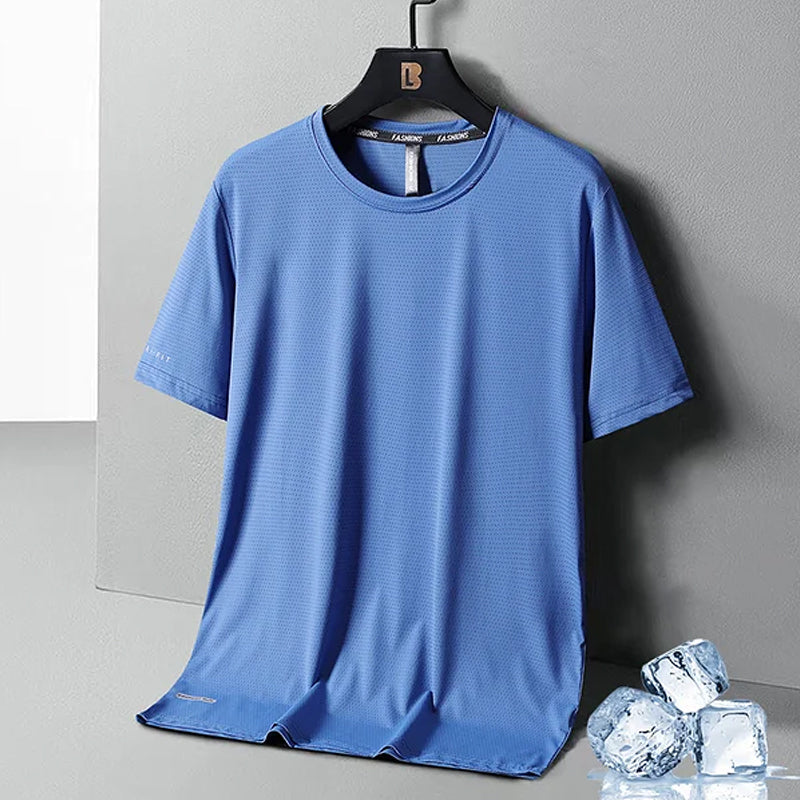 Rundhalsad T-shirt