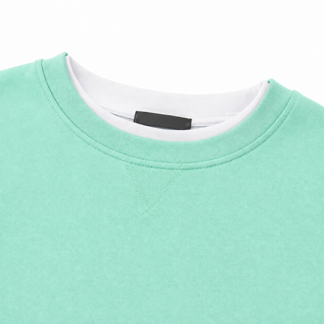 Bekvämt mjukt sweatshopset för damer i avslappnad passform