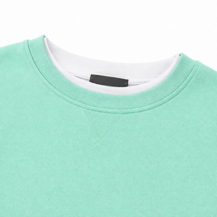Bekvämt mjukt sweatshopset för damer i avslappnad passform