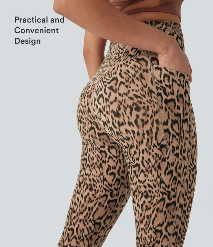 Smidiga yogaleggings som framhäver formen med magkontroll
