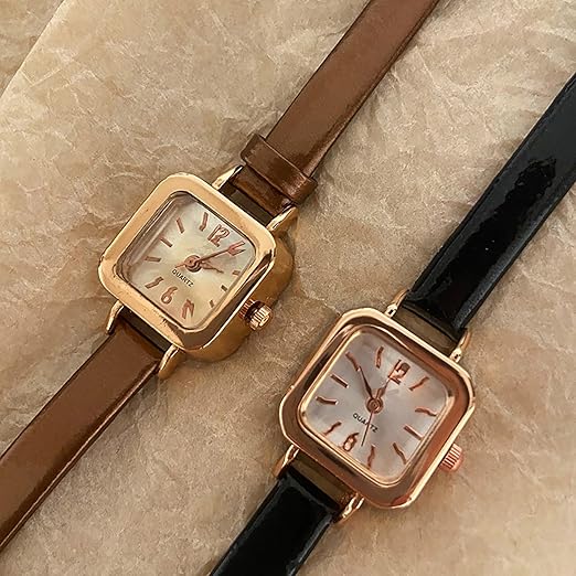 Elegant Klocka med Rem