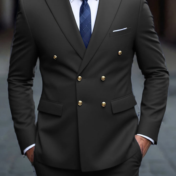 Helhetsbild av elegant herrkläder kostym stående