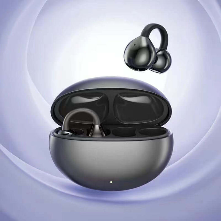 Trådlösa Bluetooth-hörlurar med öronklämma