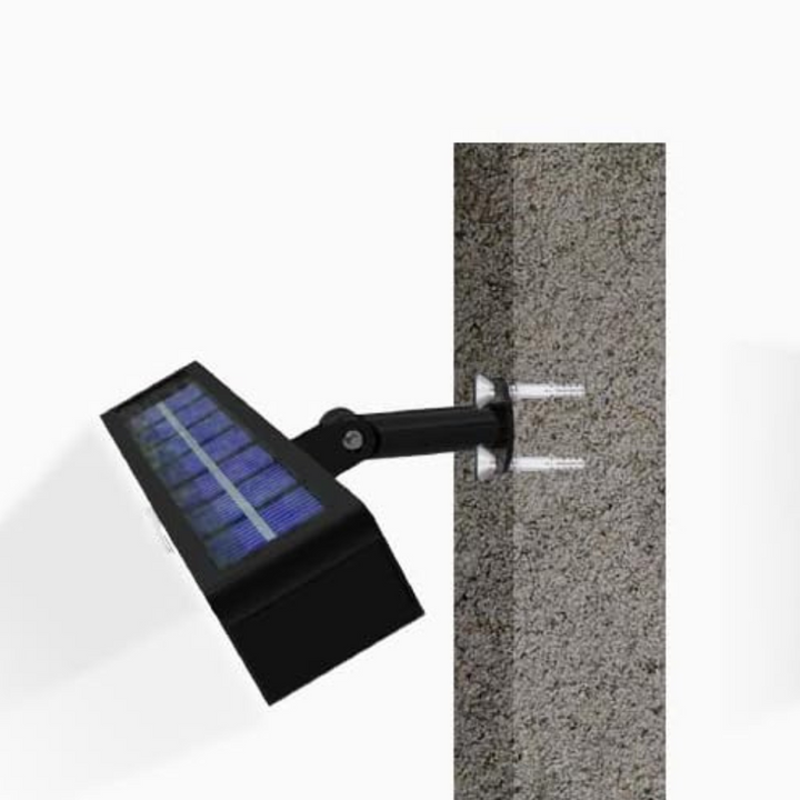 Vattentät solcellslampa med rörelsesensor för utomhusbelysning i trädgården