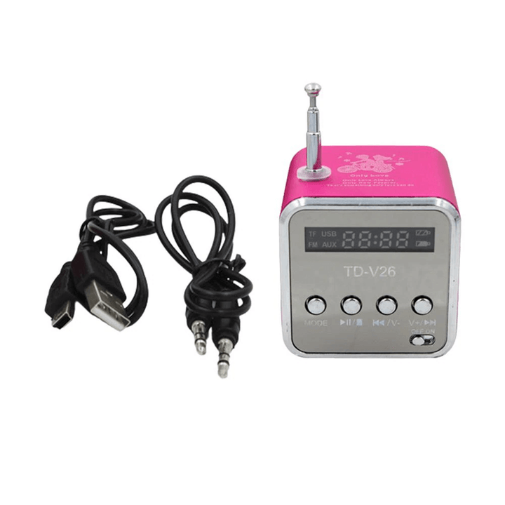 Elektronik och ljudenhet med fm-radio och bluetooth funktion