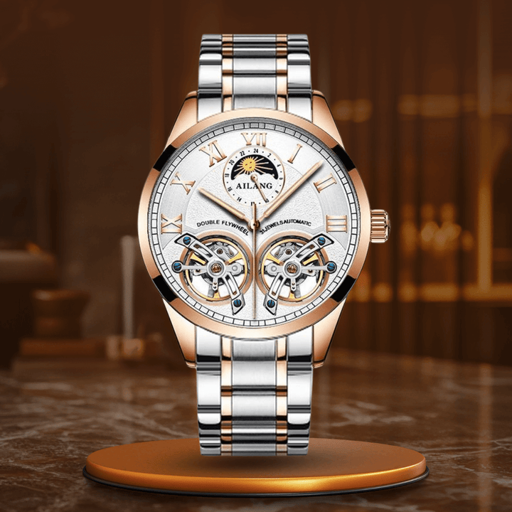 Elegant Automatisk Tourbillon Klocka