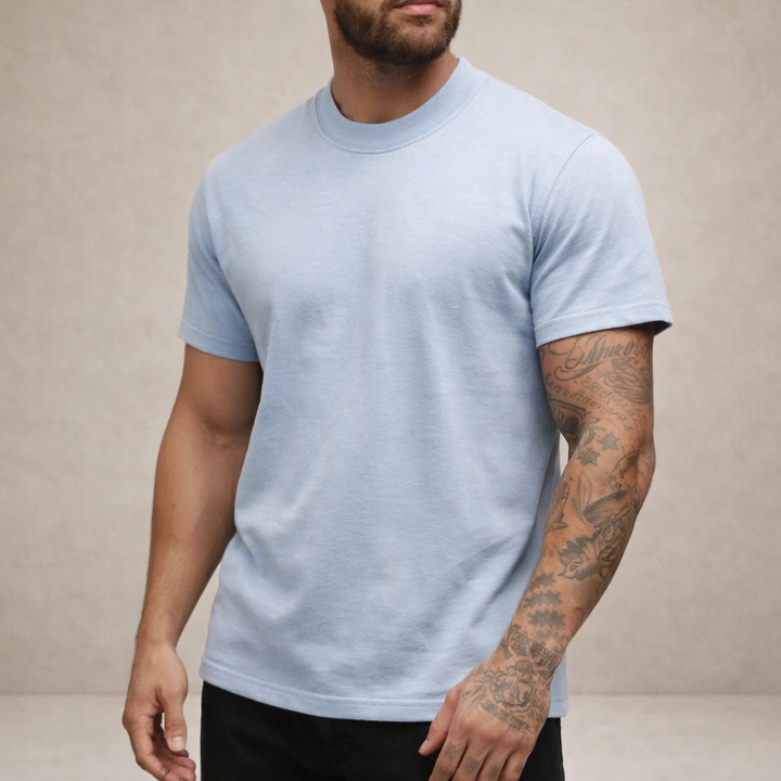 Snygg t-shirt för vardagsbruk med rund halsringning