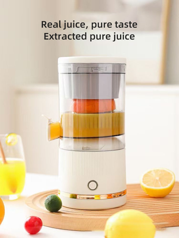 Kompakt köksmaskin och juicepress för färska juicer utan sladd