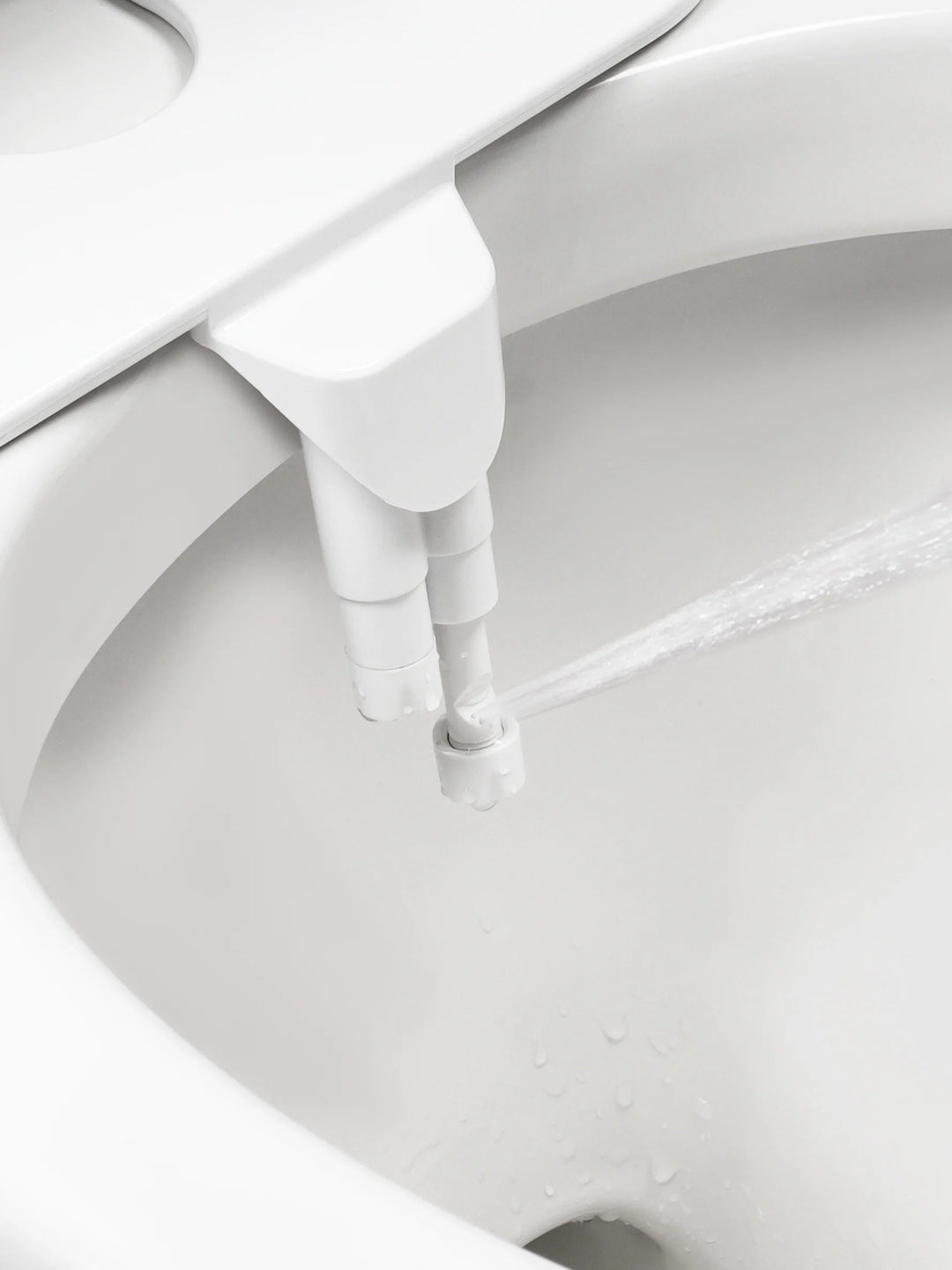Närbild på kontrollenhet till toalettbidet tillägg