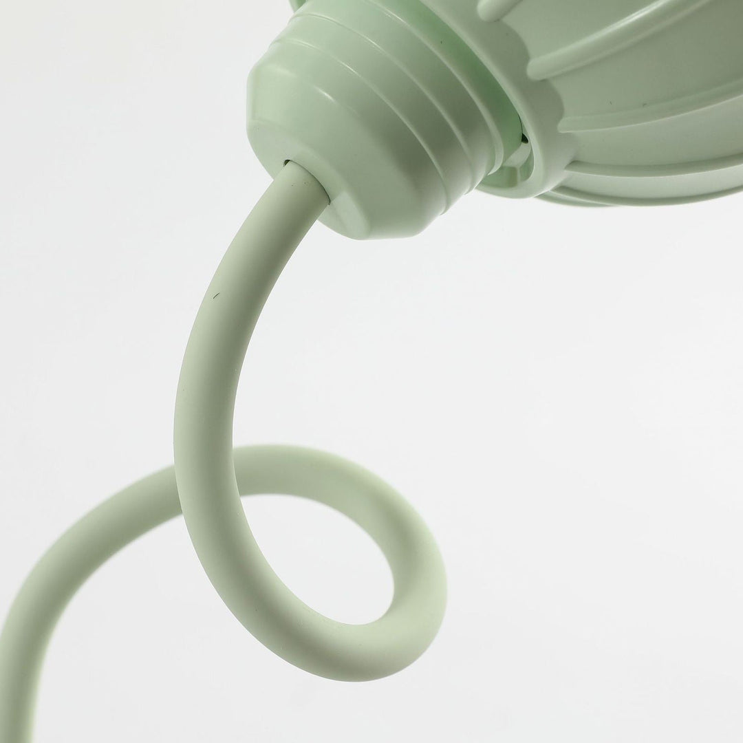 Uppladdningsbar led-bordslampa i elegant blomsterdesign med touchfunktion för vardagsrummet
