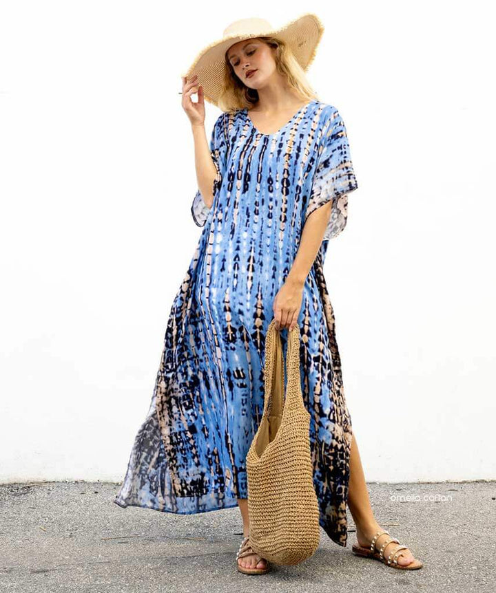 Ornella Kaftan - Lös, avslappnad kaftan för dam