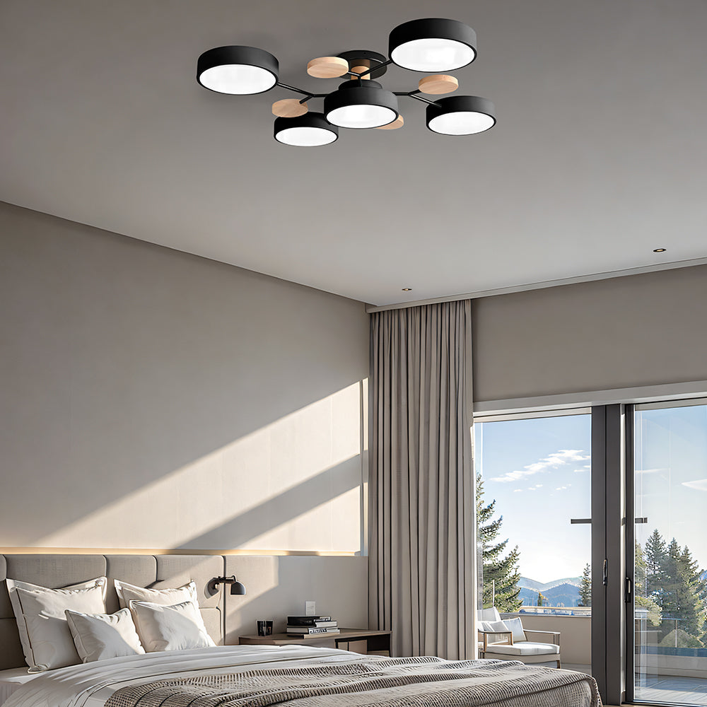 Modern belysning för vardagsrum med LED