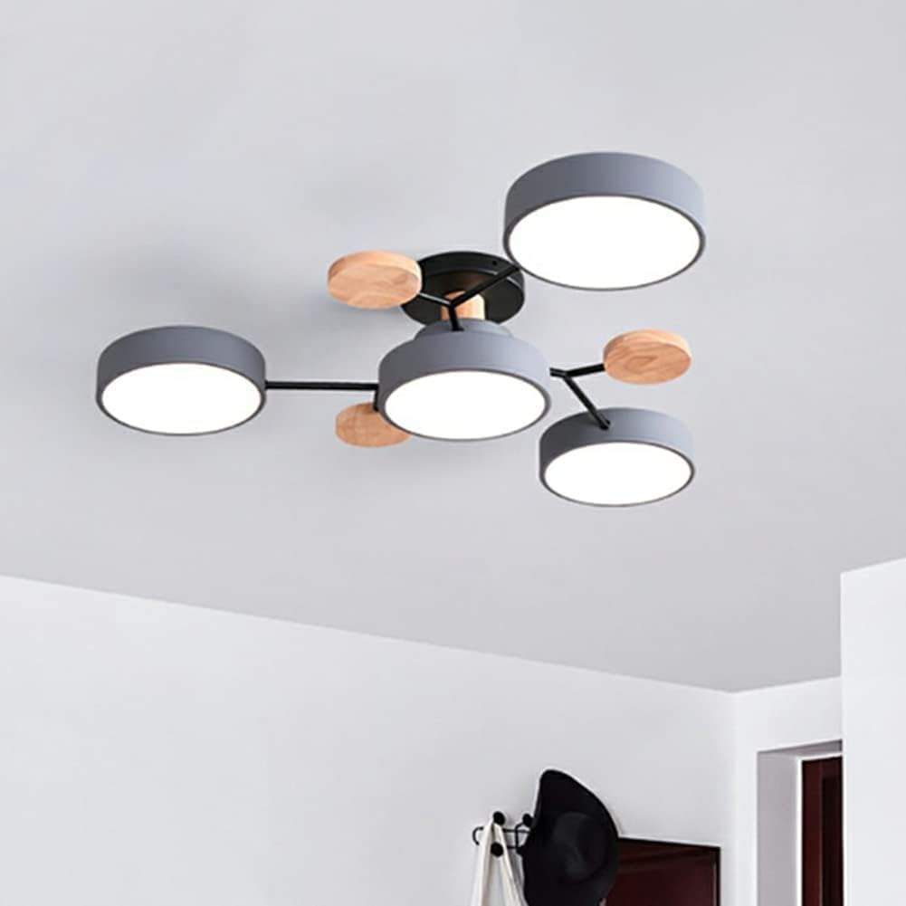 Stilfull LED-taklampa med ren formgivning