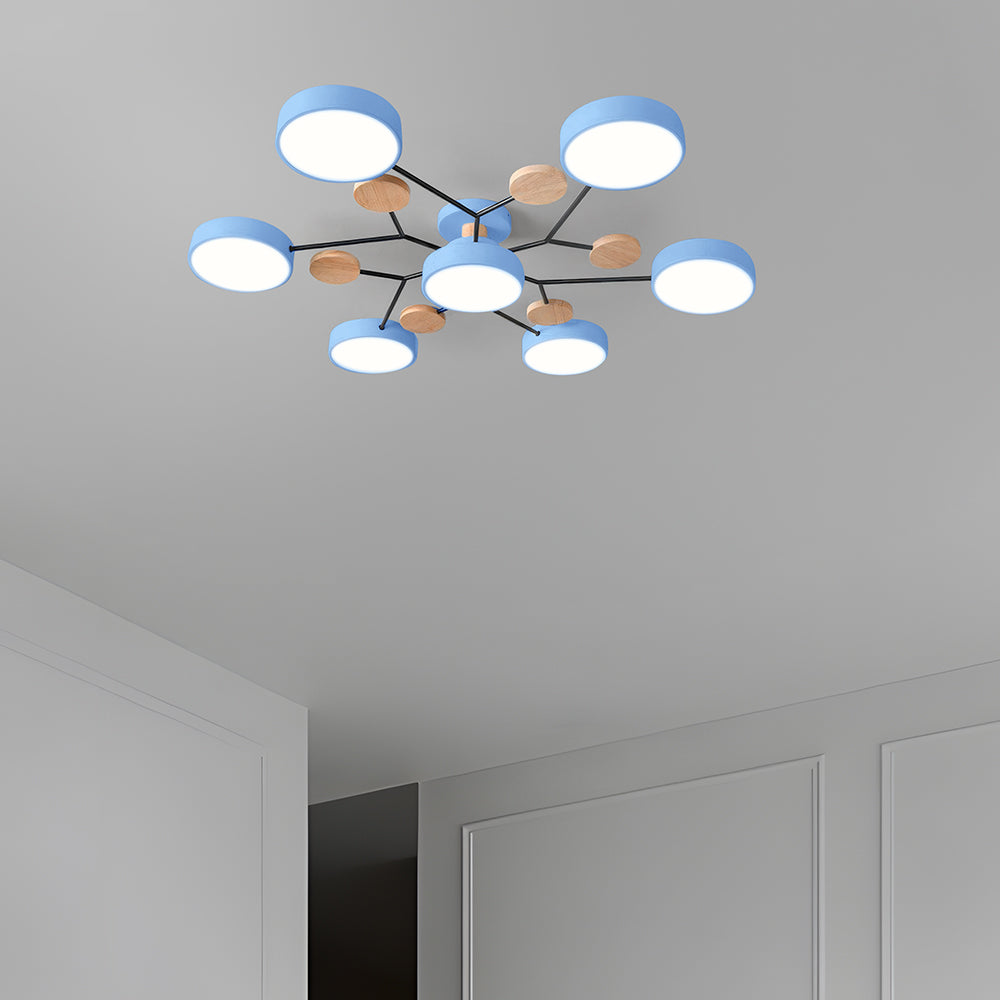 Dekorativ belysning med LED-teknik för vardagsrum