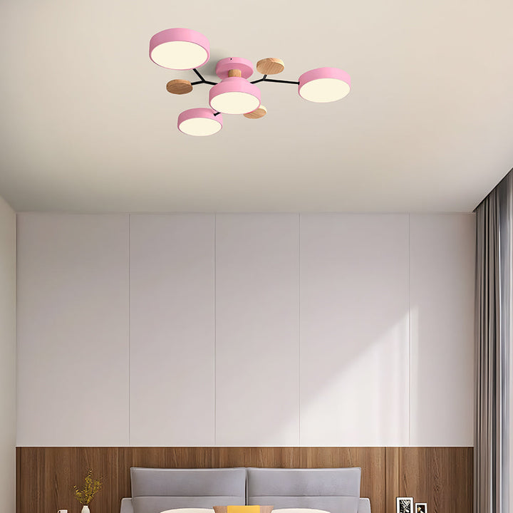 Högkvalitativ LED-belysning för tak i minimalistisk stil