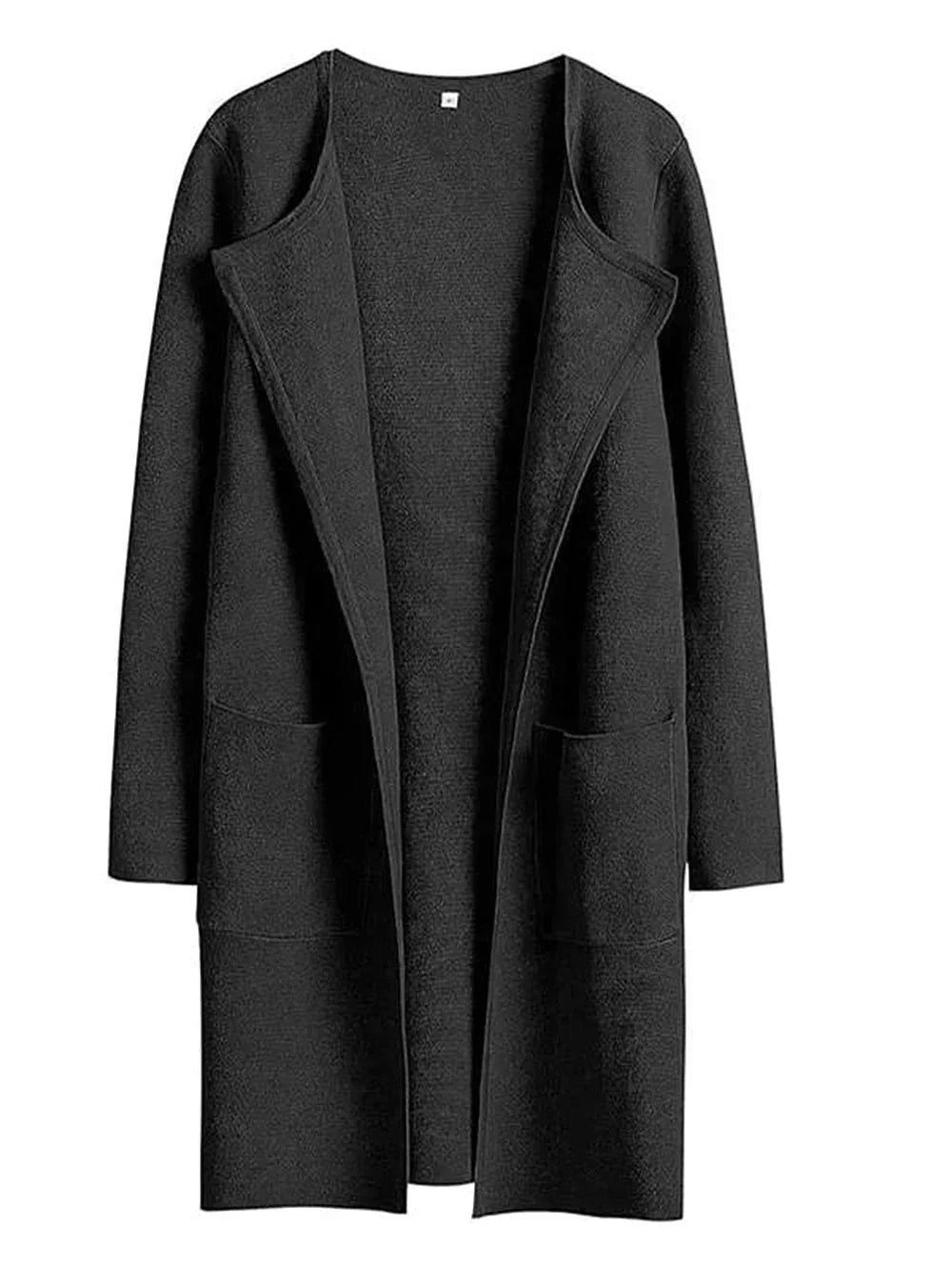 Vardagsmode för damer – beige eller mönstrad lång cardigan