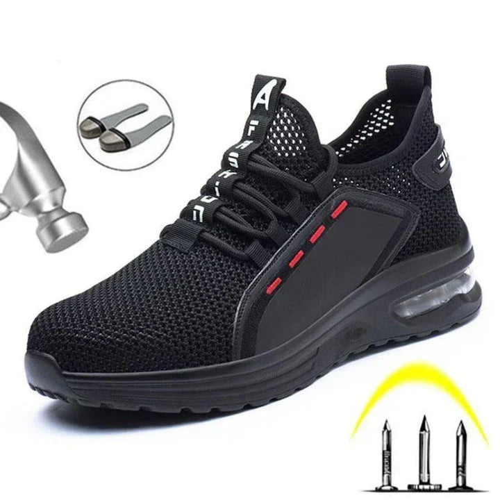 Stilrena skyddsskor för arbete i klassisk sneakerdesign