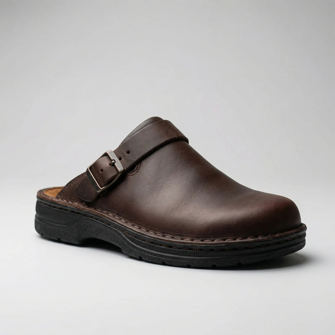 Bekväma slip-on tofflor med stängd tå för herrar i snygg design