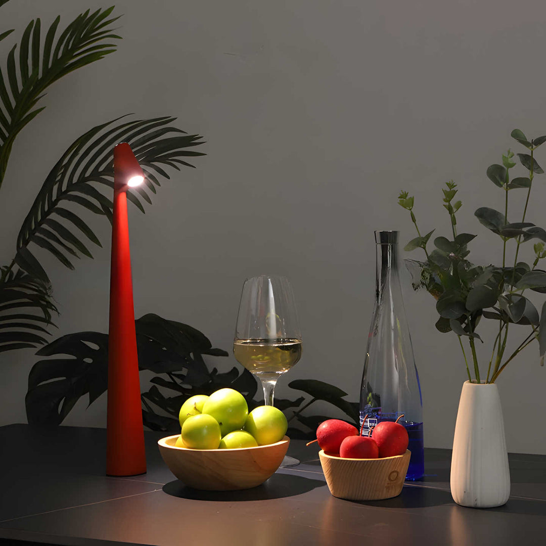 Trådlös bordslampa i modern design för stilfull heminredning