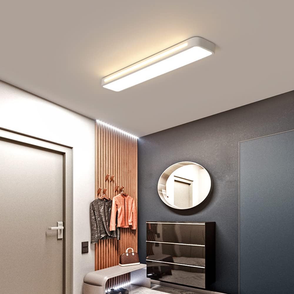 Harmonisk heminredning med funktionell LED taklampa