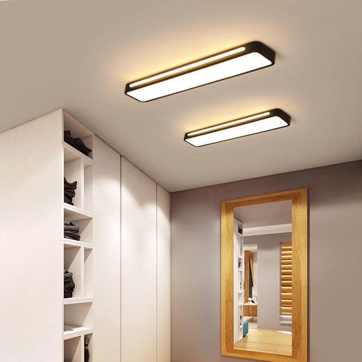 Modern inredningsdetalj med energieffektiv LED belysning