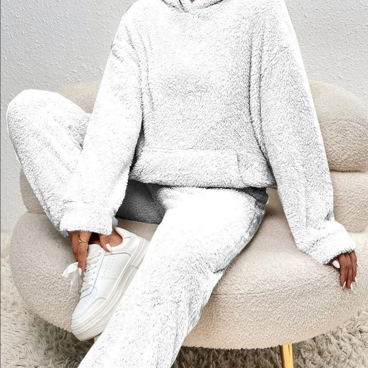 Grå mysdress för dam, perfekt loungewear för avslappnade dagar hemma