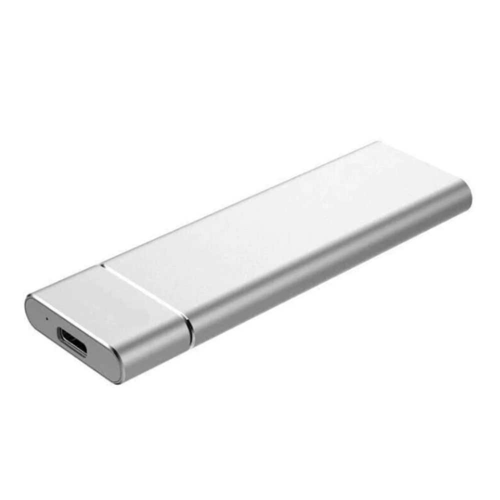 Bärbar extern hårddisk på 8tb i stilren design för säker datalagring och säkerhetskopia