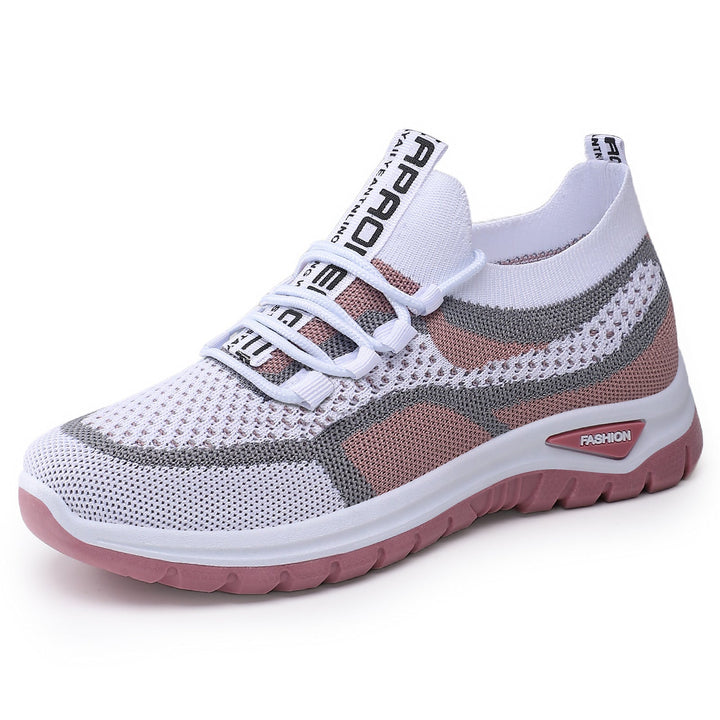 Närbild på sulan till Dam Delphine ortopediska sneakers med extra stötdämpning