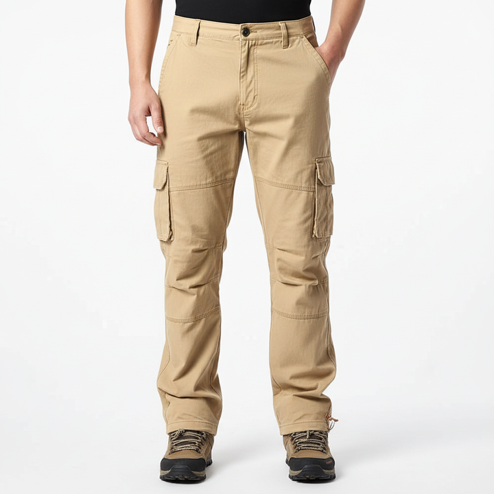 Snygga vardagsbyxor och streetwear-cargobyxor med stretch