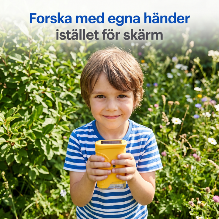 Bärbart mikroskop för barn som visar detaljer i naturen, pedagogisk STEM-leksak