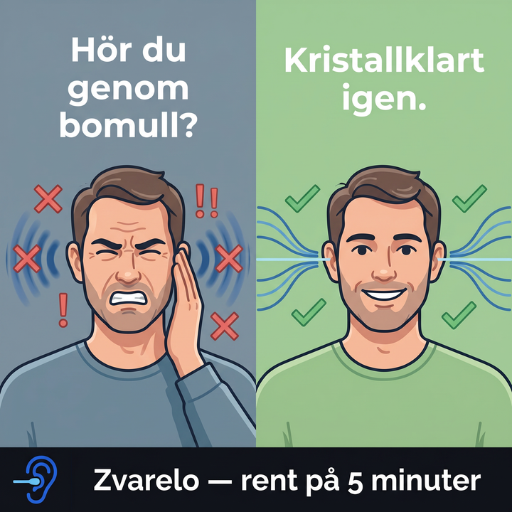 Zvarelo öronvård i användarvänlig design för hela familjens hygien