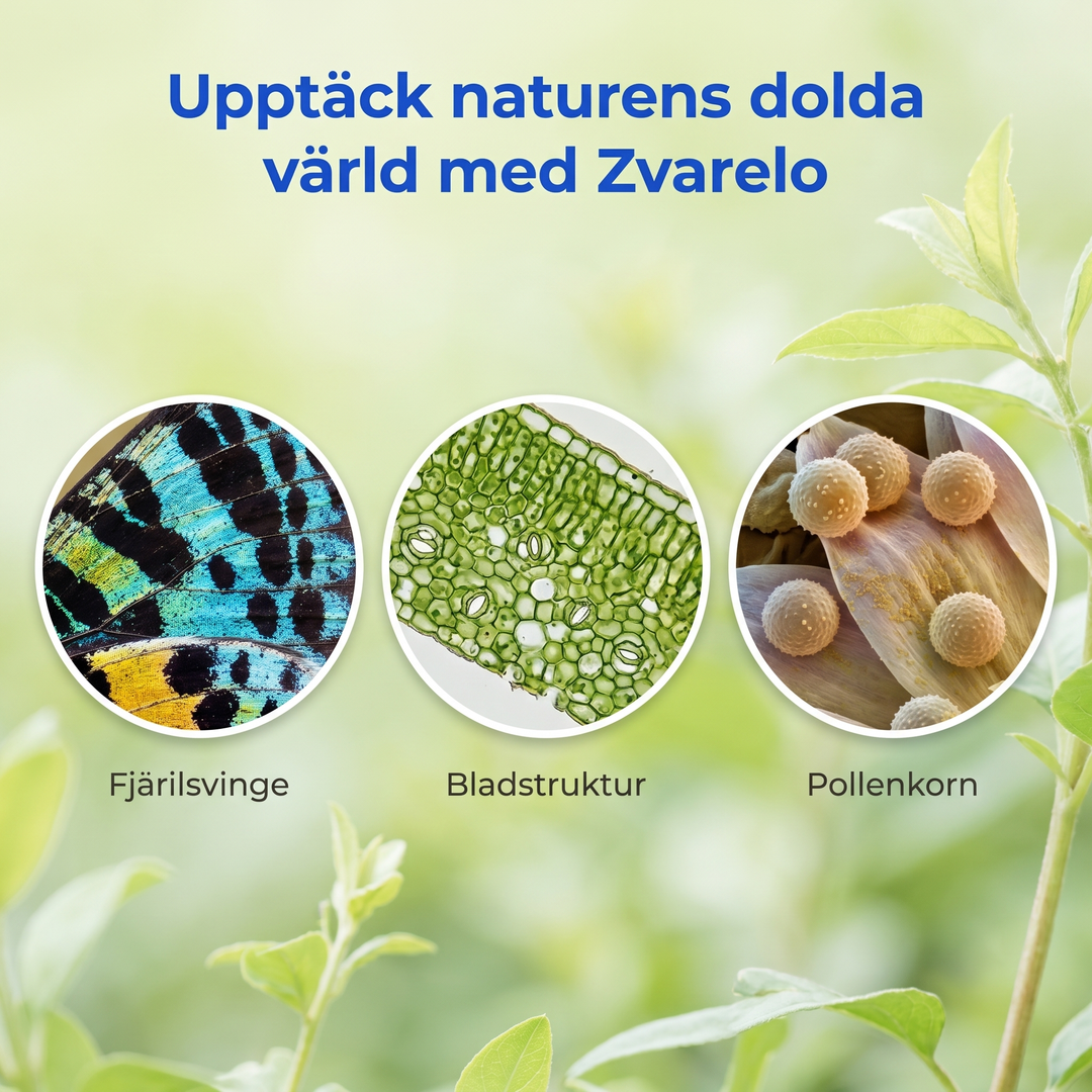 Grönt handhållet mikroskop för nyfikna barn, perfekt presenttips för vetenskap