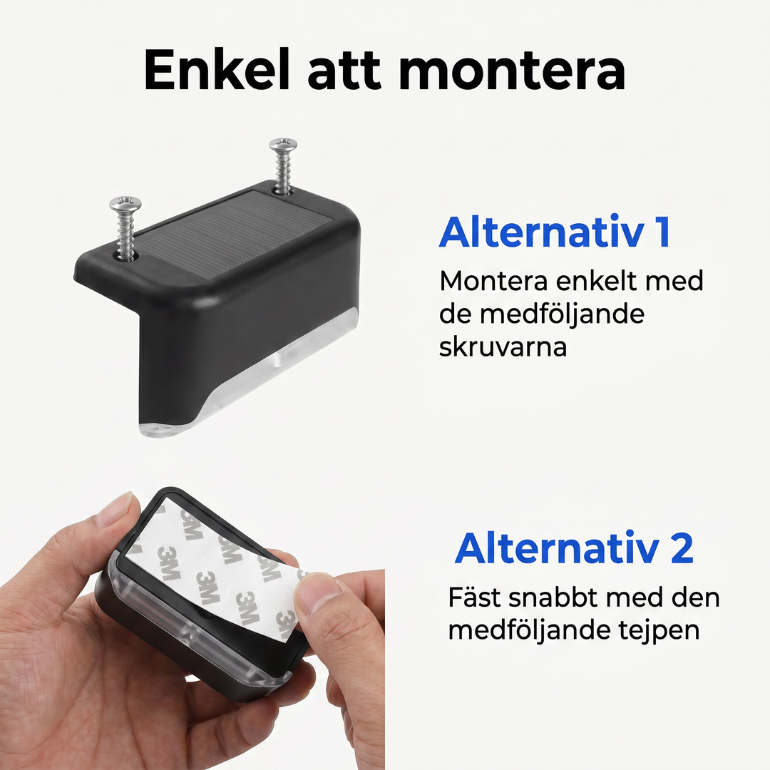 Zvarelo solcellslampa som sprider dekorativt ljus på altanen kvällstid