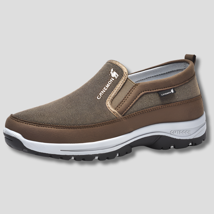 Ortopediska herrsneakers med ergonomisk sula för avlastning