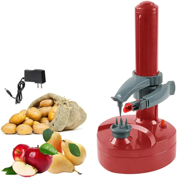 Smidig köksmaskin för effektiv skalning av potatis och rotfrukter