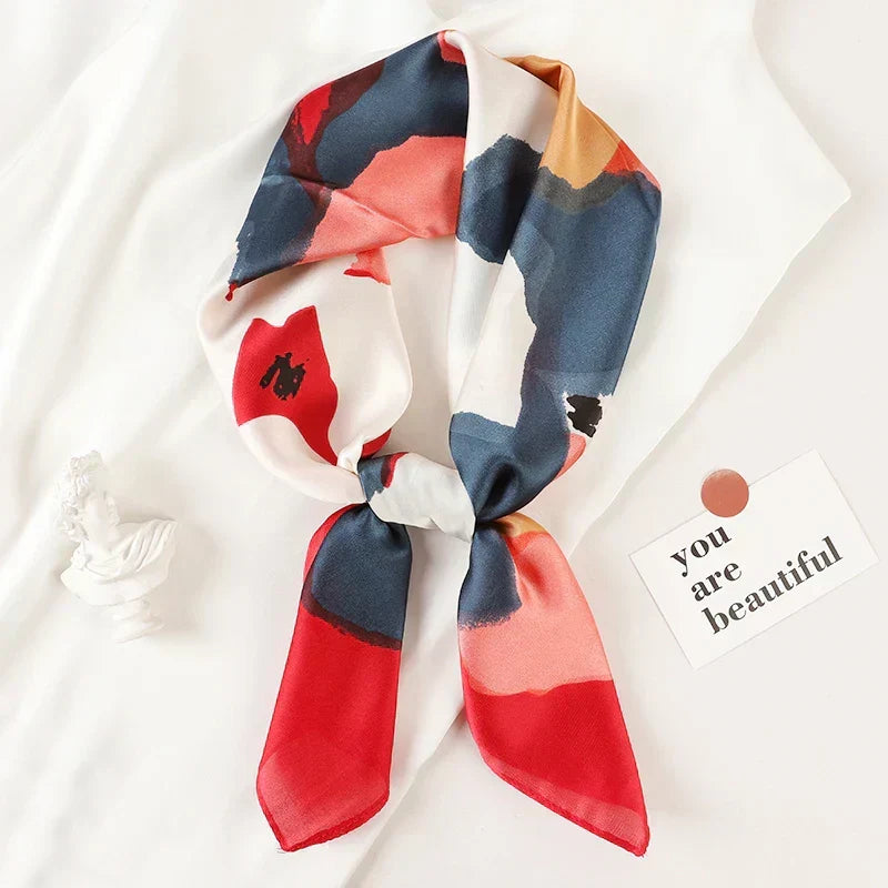 Moderiktig rutig scarf som fungerar som perfekt present