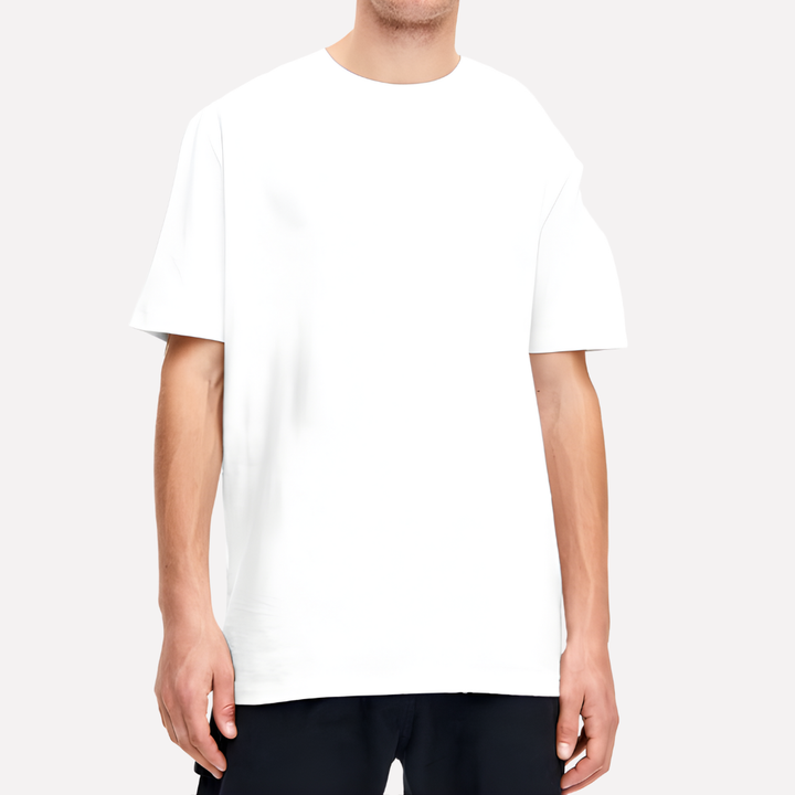 Grå unisex t-shirt i regular fit för vardag och fritid