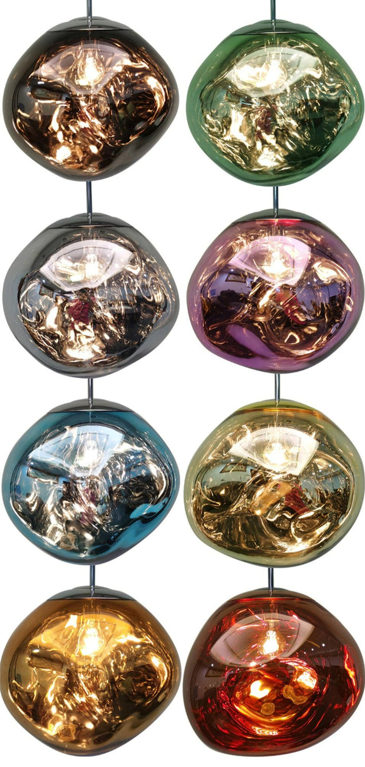 Modern belysning med färgstark taklampa för snygg inredning