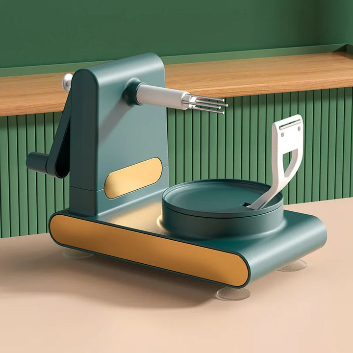 Ergonomisk potatisskalare i rostfritt stål för snabb och enkel matlagning i köket.